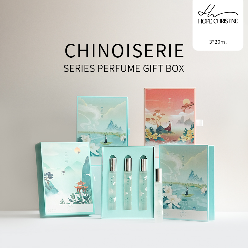 Fragrance Oil Set - 호프 크리스틴 시누아즈리 시리즈 여성용 샘플