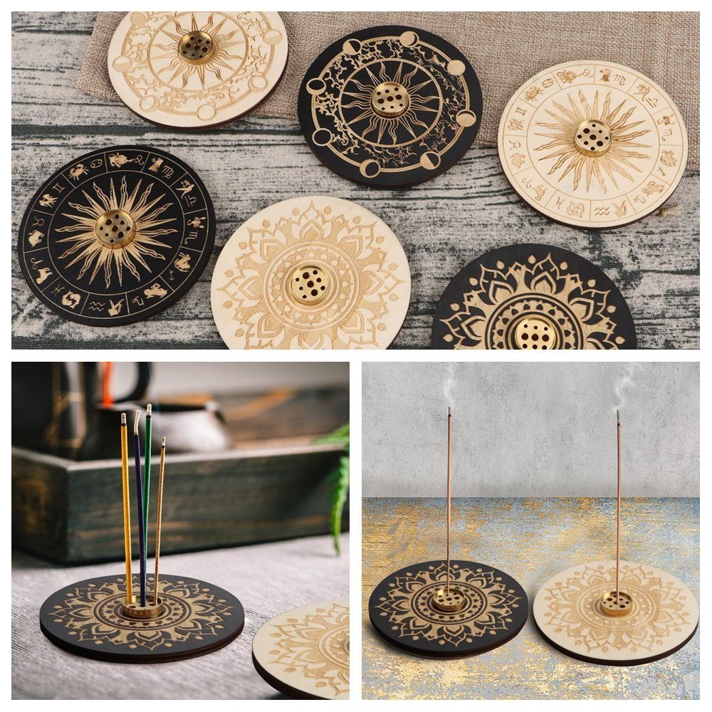 Home Fragrance Incense Sticks - 새로운 디자인의 나무 향꽂이, 9개의 다양한