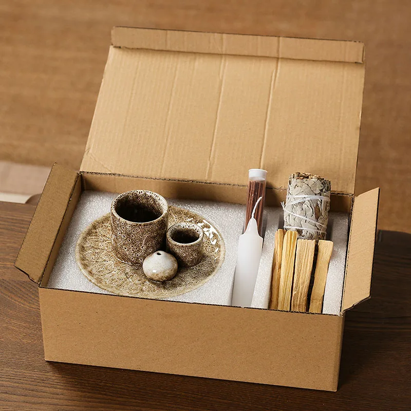 Home Fragrance Incense Sticks - 세라믹 향 버너 홀더 - 팔로