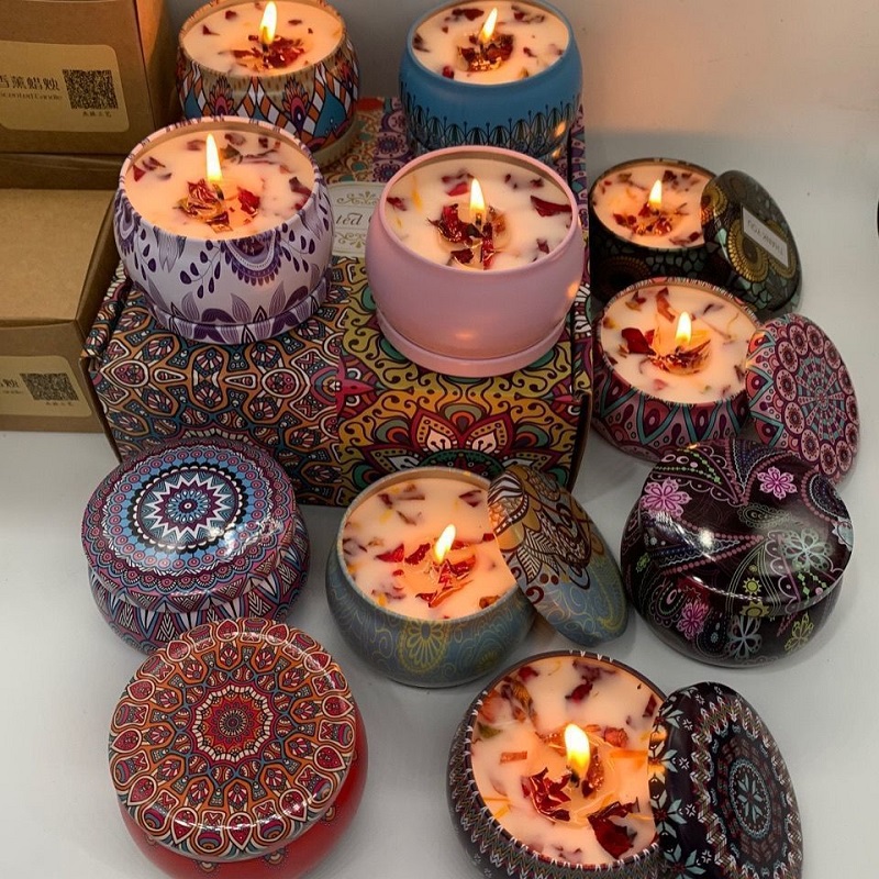 Home Fragrance Wax Melts - 1/4PCS 빈티지 향초 소이 왁스 캔들