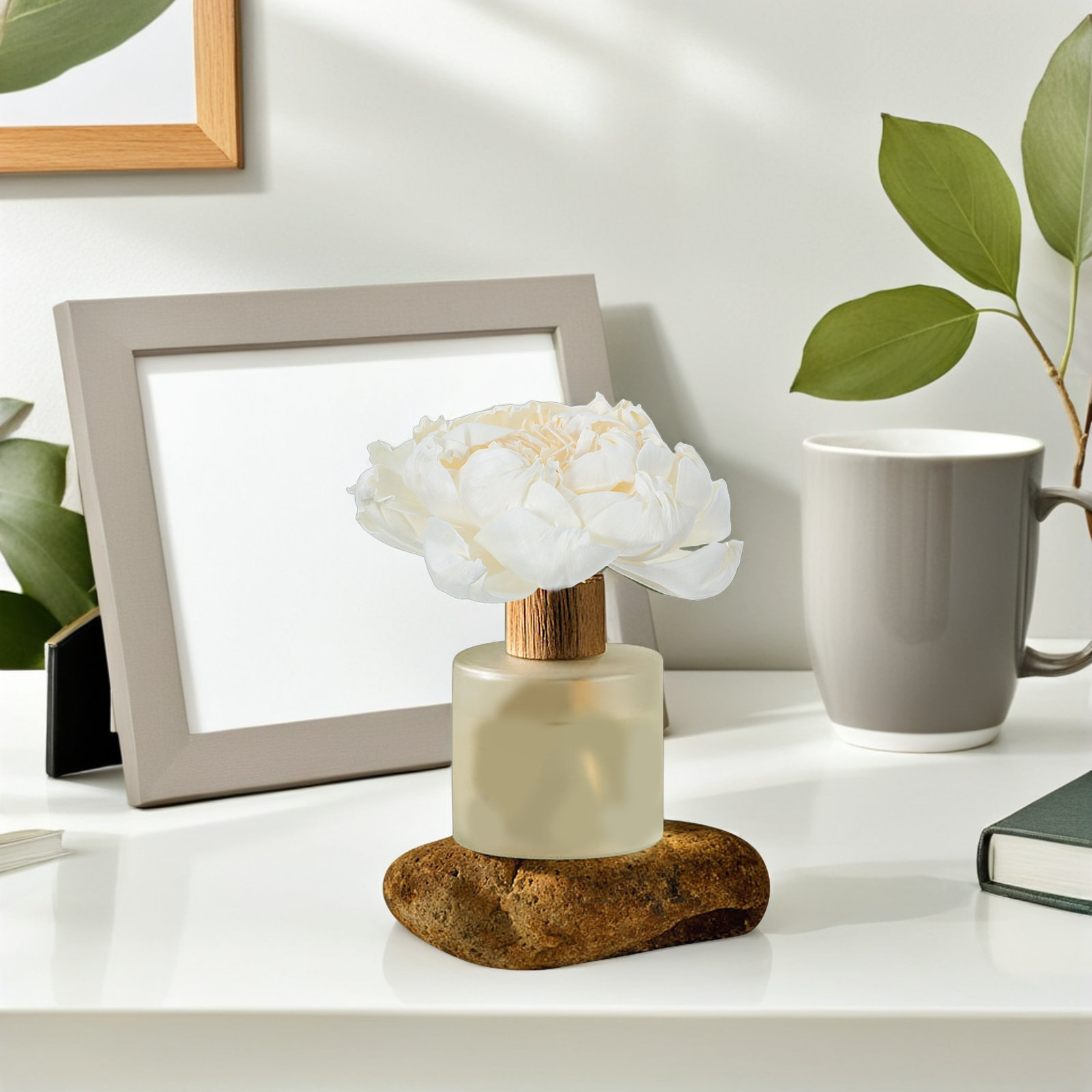 모란꽃 향 디퓨저 12cm 인조 모란꽃 향기로운 장식용 - Fragrance In Home 리뷰 및 가격