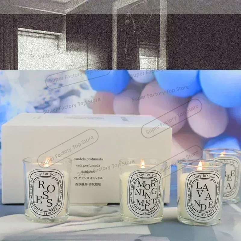 로맨틱 투명 향초 선물 향기로운 아로마 캔들 게스트 선 - Home Fragrance Wax Melts 리뷰 및 가격
