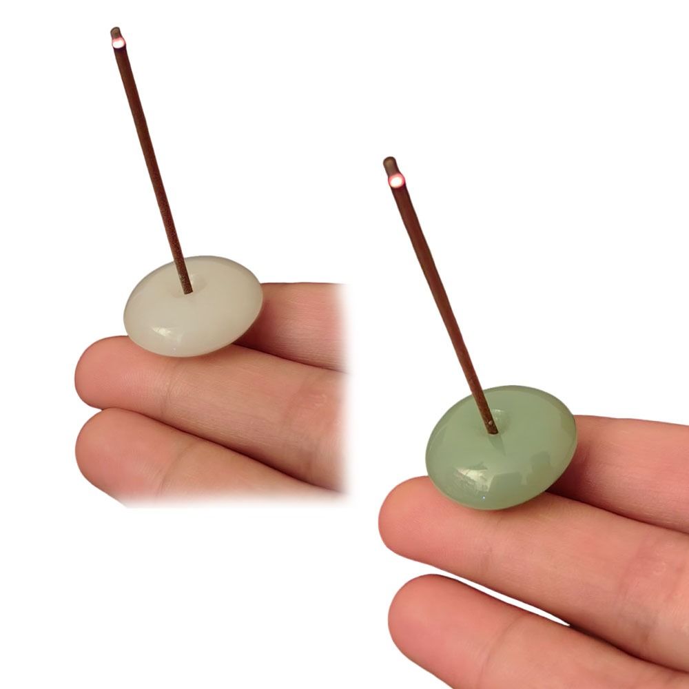 모조 옥 미니 향꽂이 명상 공간 미니멀리스트 젠 향로  - Home Fragrance Incense Sticks 리뷰 및 가격