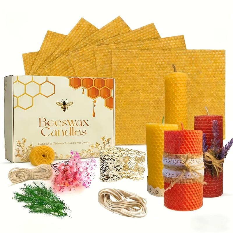다양한 디자인의 캔들 만들기 세트 (10개입 밀랍 시트 - Beeswax Taper Candle 리뷰 및 가격