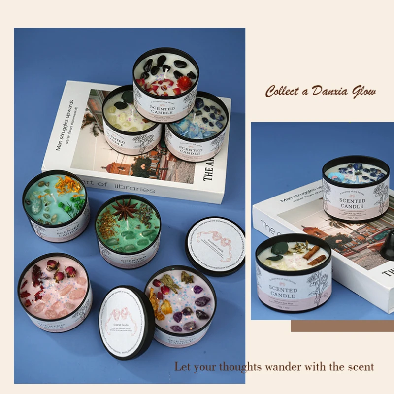 크리에이티브 크리스탈 아로마테라피 양초 6OZ - 오래 - Fragrance In Home 리뷰 및 가격