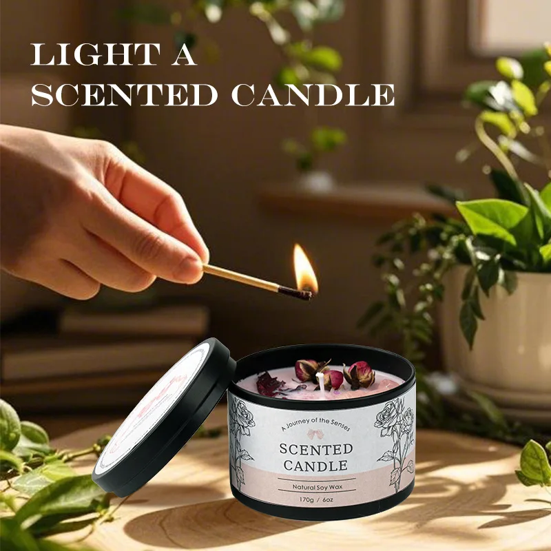 크리에이티브 크리스탈 아로마테라피 양초 6OZ - 오래 - Fragrance In Home 리뷰 및 가격