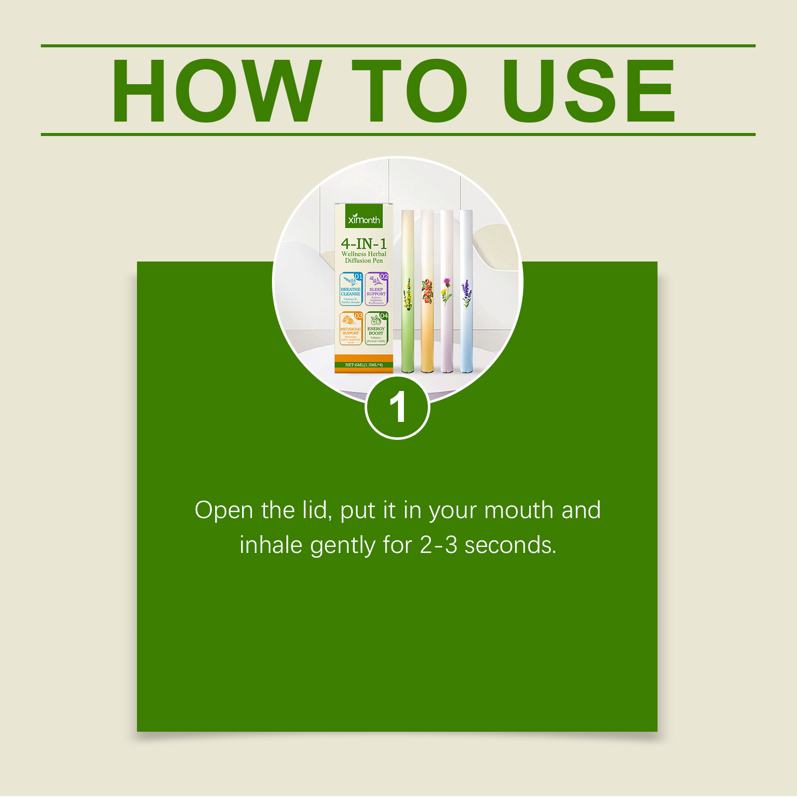 4 in 1 공기청정 펜 허브 에너지 스틱, 맑은 호흡 - Home Fragrance Stick 리뷰 및 가격
