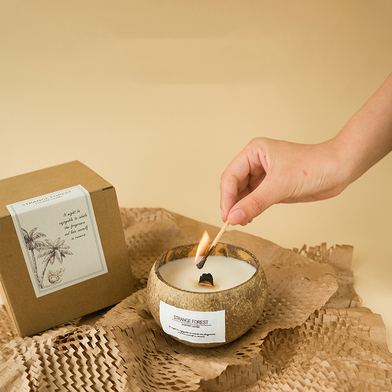 코코넛 껍질 아로마테라피 양초 에센셜 오일 향수 프리미 - Home Fragrance Wax Melts 리뷰 및 가격