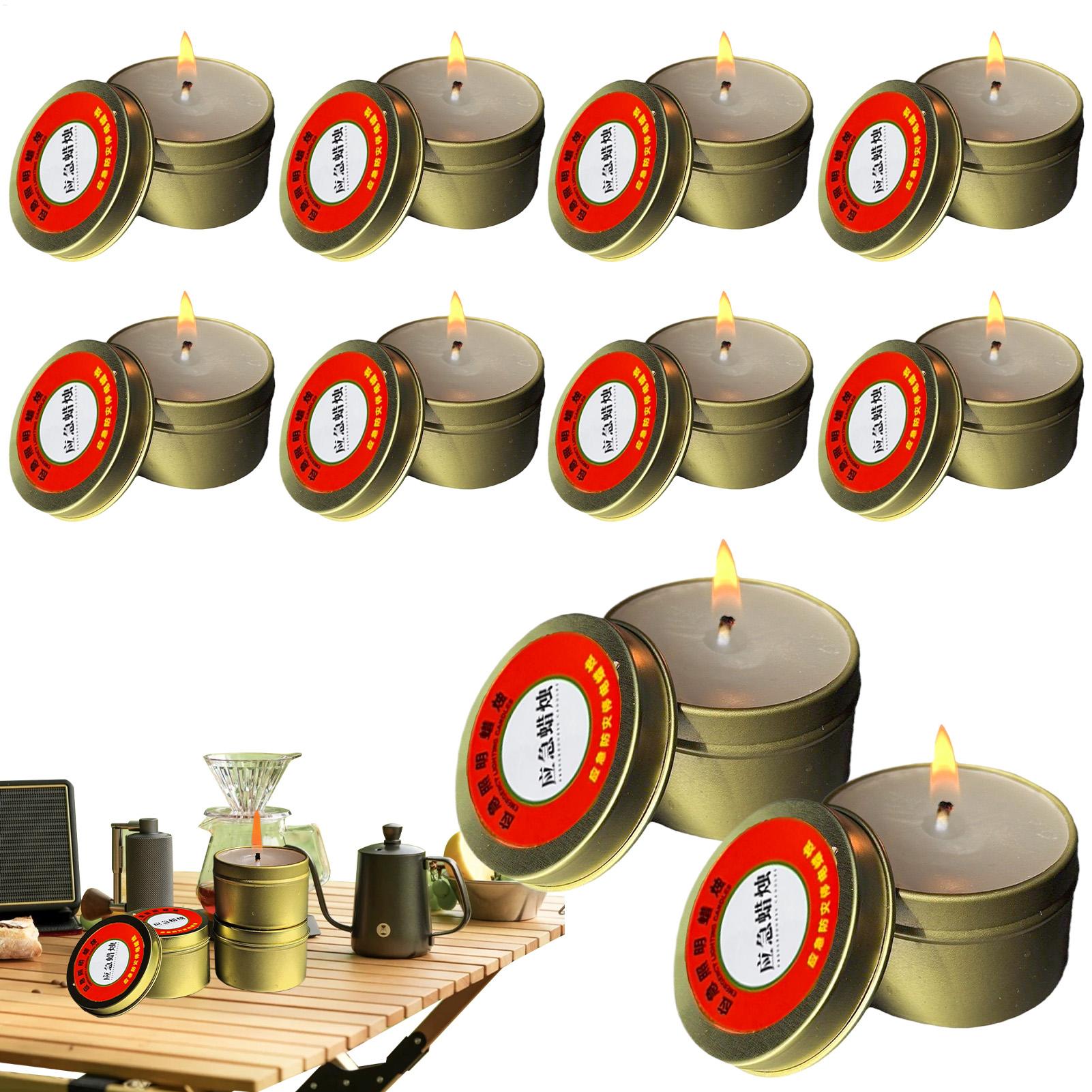10개입 정전시 사용 가능한 무향 양초, 24시간 연속 - Beeswax Taper Candle 리뷰 및 가격
