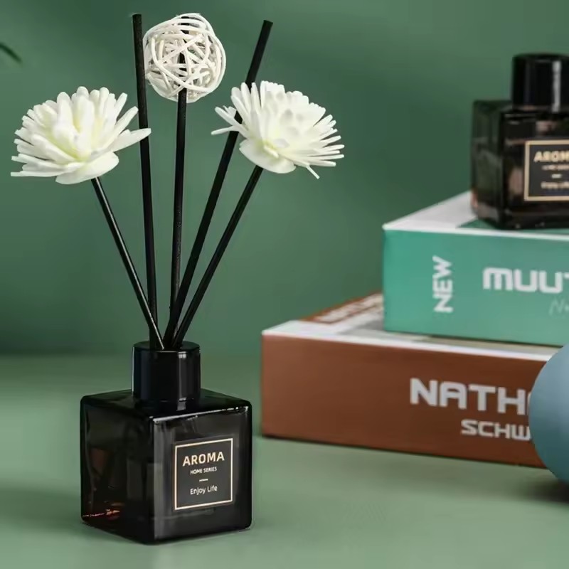 핫세일 50ml 무화염 리드 디퓨저 오일 세트(스틱 포 - Fragrance Oil Set 리뷰 및 가격