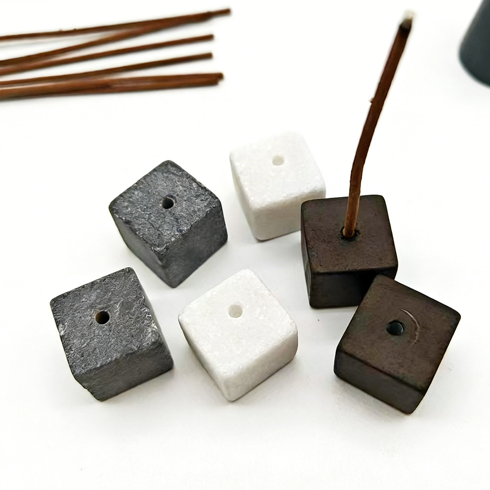 2개 천연석 향꽂이 코일 향로 석영석 받침대 불교 실내 - Home Fragrance Incense Sticks 리뷰 및 가격