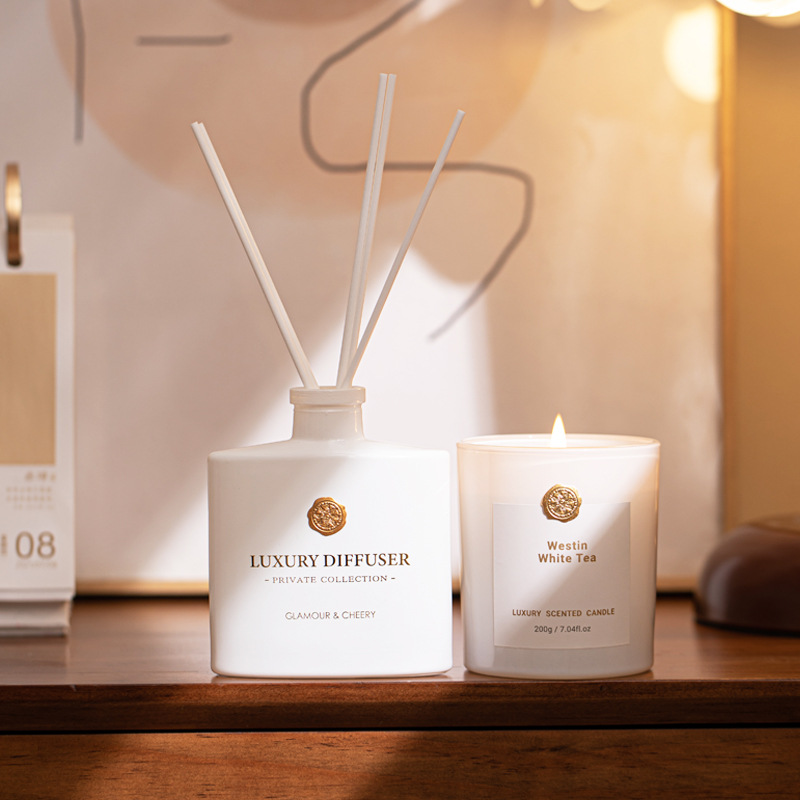 리드 디퓨저 & 향초 선물 세트, 유리병에 담긴 향기  - Home Fragrance Wax Melts 리뷰 및 가격