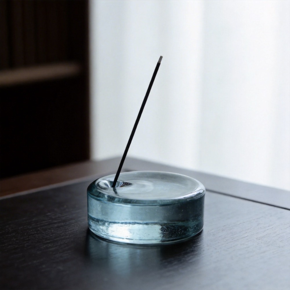 미니멀리스트 솔리드 글라스 향꽂이, 명상 및 휴식을 위 - Home Fragrance Incense Sticks 리뷰 및 가격